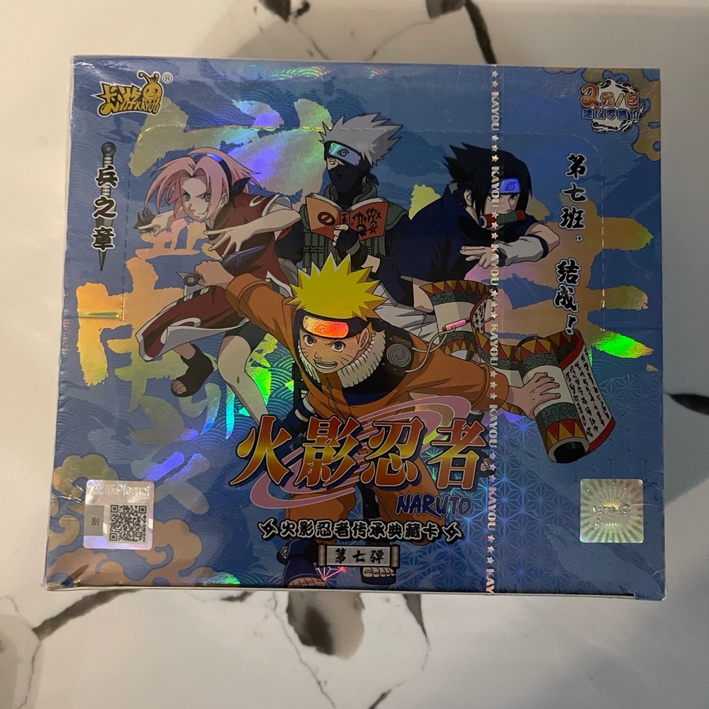 Naruto Kayou Tier 2 Wave 7 Display Card Box Sealed TCG Trading Card - box Sealed - Picture 2 of 6